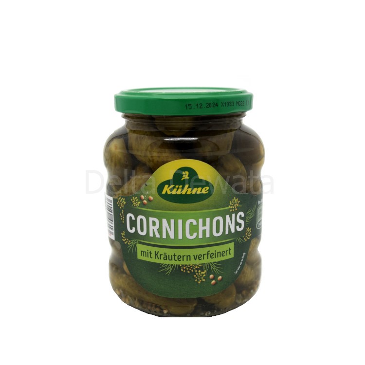 Kuhne Feine Cornichons 330ML Delta Dewata Online